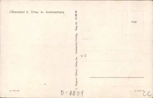 Ak Olbersdorf in Sachsen, Panorama, Ameisenberg