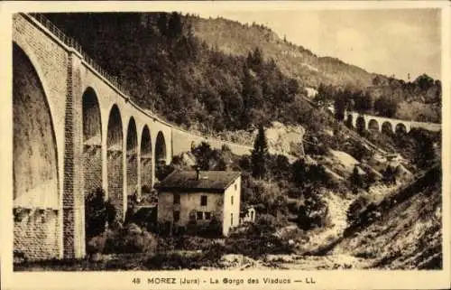 Ak Morez de Jura, Gorges des Viaducs