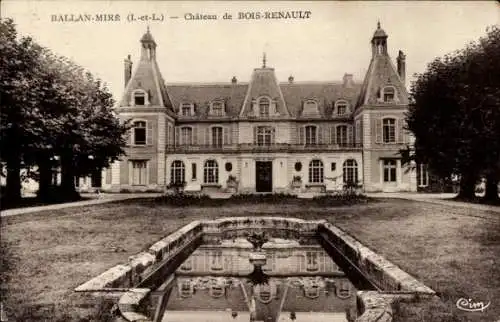 Ak Ballan-Mire Indre et Loire, Chateau de Bois-Renault