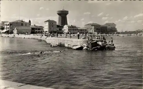 Ak Palavas les Flots Hérault, Plage