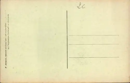 Ak Marseille Bouches du Rhône, Nationale und Kolonialausstellung 1922, Palais de l'Indochina