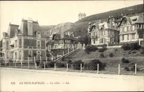 Ak Sainte Adresse Seine Maritime, Nice Havrais, Villas