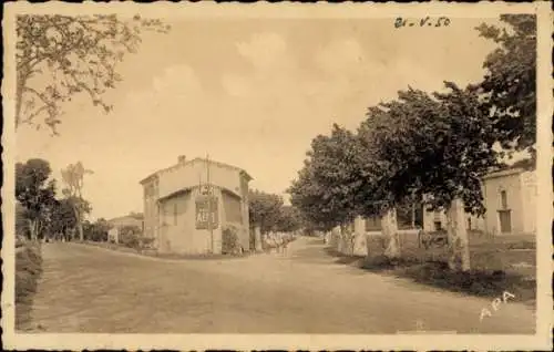 Ak Villepinte Seine-Saint-Denis, Route Nationale, Avenue de Carcassonne