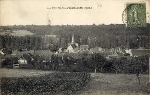 Ak La Ferté Loupière Yonne, Gesamtansicht