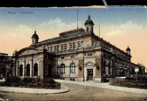 Ak Mainz am Rhein, Stadthalle