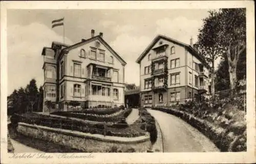 Ak Badenweiler im Schwarzwald, Kurhotel Saupe