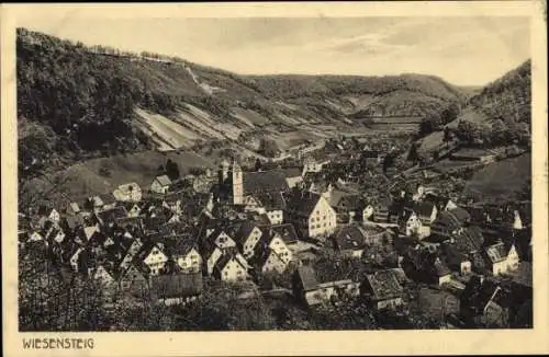 Ak Wiesensteig in Württemberg, Panorama