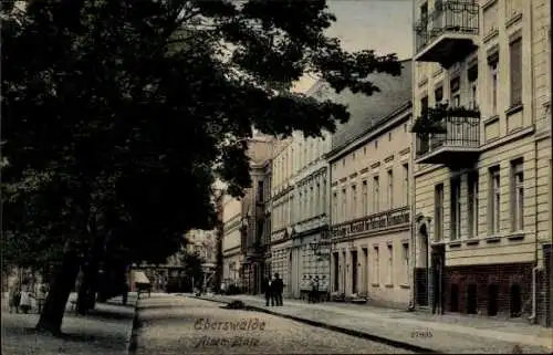 Ak Eberswalde in der Mark, Alsenplatz, Geschäftshaus