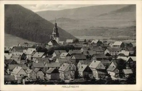 Ak Hallenberg im Sauerland, Gesamtansicht