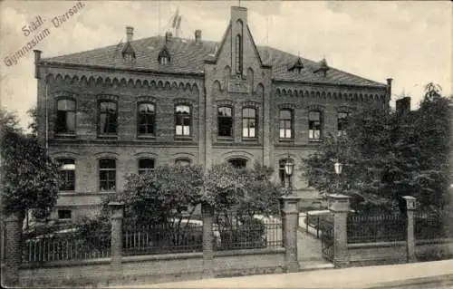 Ak Viersen in Nordrhein Westfalen, Städt. Gymnasium