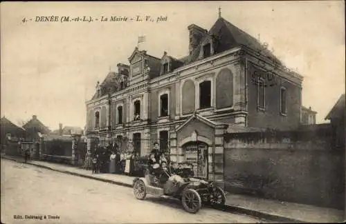 Ak Denée Maine et Loire, La Mairie