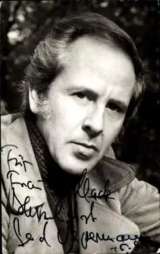 Ak Schauspieler Gerd Vespermann, Portrait, Autogramm