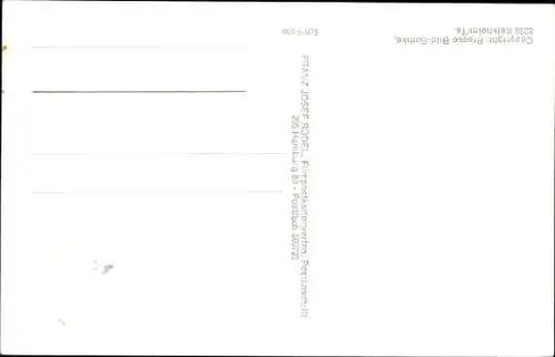 Ak Moderator Siegfried Weyers, Portrait, Drehscheibe Frankfurt, Autogramm