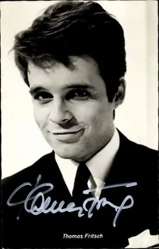 Ak Schauspieler Thomas Fritsch, Portrait, Autogramm