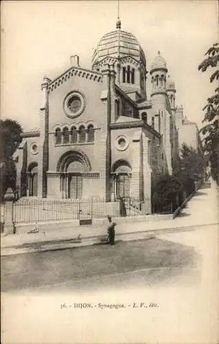 Judaika Ak Dijon Côte d'Or, Synagoge