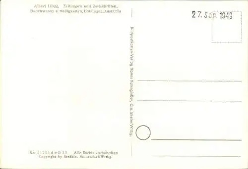 Ak Sindelfingen in Württemberg, Fliegeraufnahme