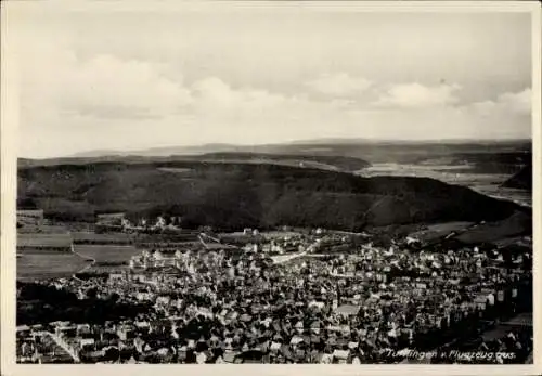 Ak Tuttlingen an der Donau Württemberg, Fliegeraufnahme