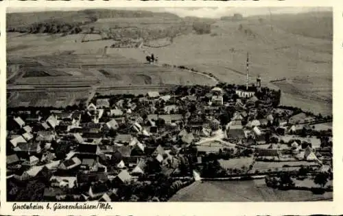 Ak Gnotzheim in Mittelfranken, Fliegeraufnahme