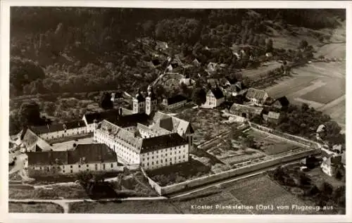 Ak Plankstetten Berching in der Fränkischen Alb Oberpfalz, Fliegeraufnahme