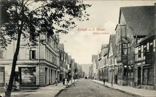 Ak Rinteln an der Weser, Klosterstraße, Bettengeschäft Louis Steinfeld