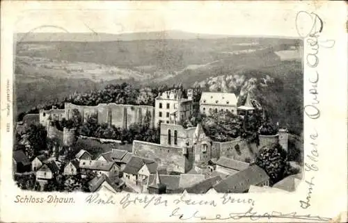 Ak Dhaun im Hunsrück, Schloss Dhaun