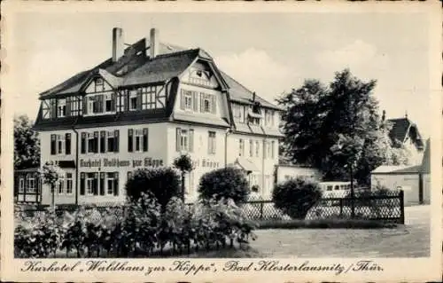 Ak Bad Klosterlausnitz in Thüringen, Kurhotel Waldhaus zur Köppe