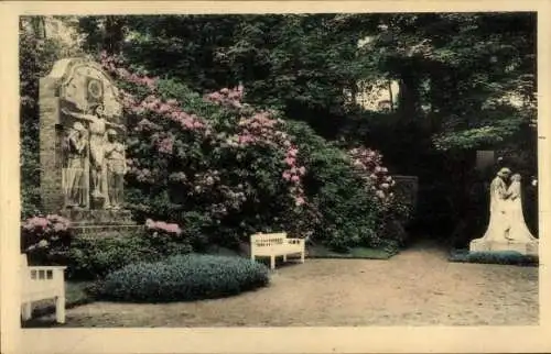 Ak Hamburg Altona, Gartenbauausstellung 1914, Friedhofsausstellung