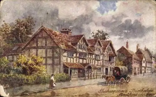 PC Stratford upon Avon Warwickshire England, Shakespeare's Birthplace