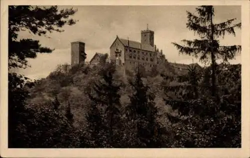 Ak Lutherstadt Eisenach in Thüringen, Wartburg