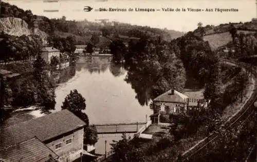 Ak Limoges Haute Vienne, Vallee de la Vienne, Aux Paquerettes