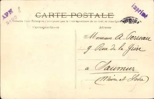 Ak Poissy Yvelines, Le Boulevard de la Seine