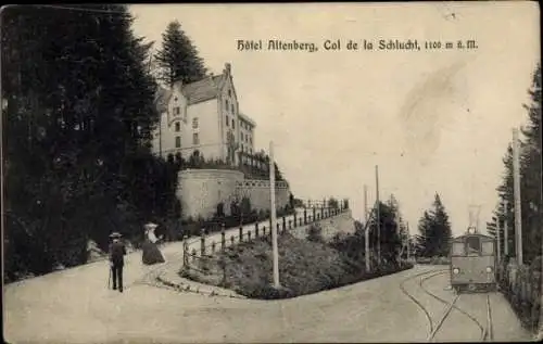 Ak Neubois Gereuth Elsass Bas Rhin, Hotel Altenberg, Col de la Schlucht