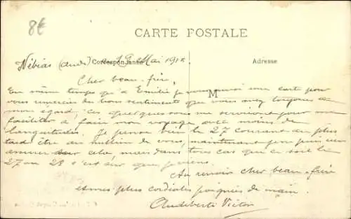 Ak Nebias Aude, vue generale