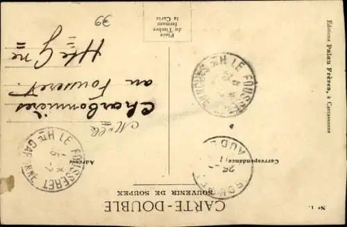 Ak Soupex Aude, vue generale