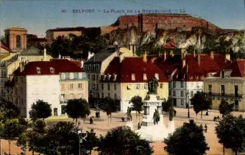 Ak Belfort Beffert Beffort Territoire de Belfort, Place de la République