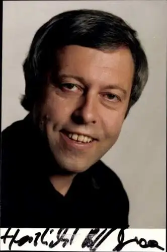 Foto Schauspieler Rolf Kraemer, Portrait, Autogramm