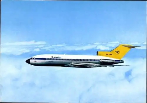 Ak Deutsches Passagierflugzeug, Condor, Boeing 727 30 Europa Jet