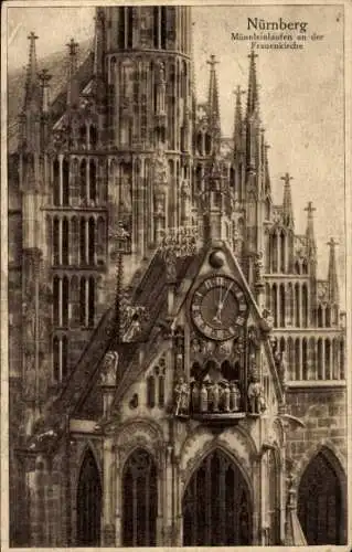 Ak Nürnberg in Mittelfranken, Männleinlaufen, Frauenkirche