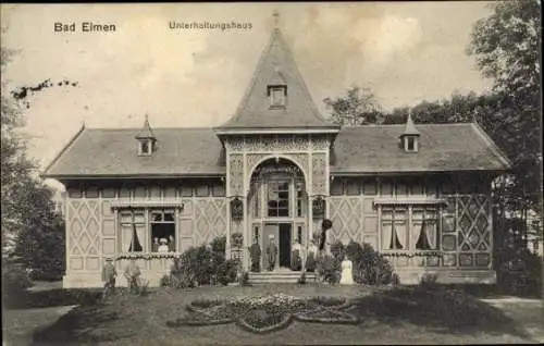 Ak Bad Elmen Salzelmen Schönebeck an der Elbe, Unterhaltungshaus