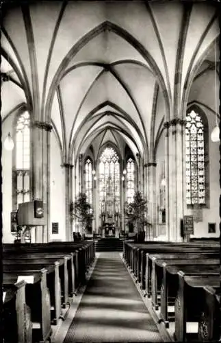 Ak Herford in Westfalen, Stiftsberger Kirche, Innenansicht