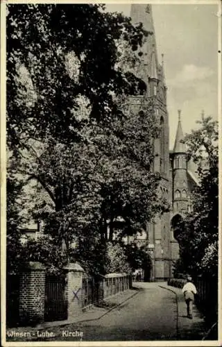 Ak Winsen an der Luhe, Kirche