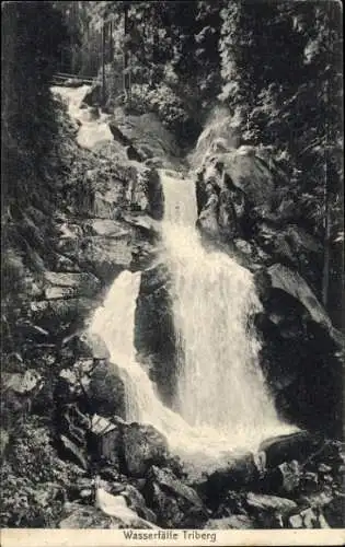 Ak Triberg im Schwarzwald, Wasserfall