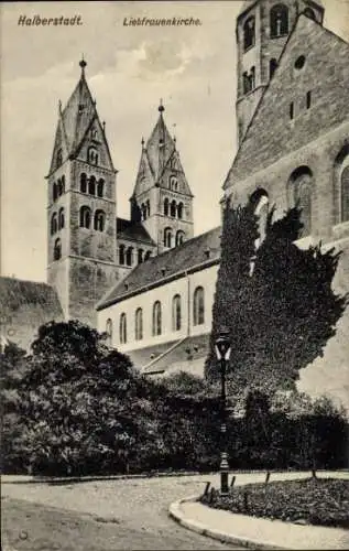 Ak Halberstadt am Harz, Liebfrauenkirche