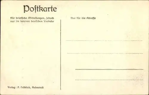 Ak Helmstedt in Niedersachsen, Pluderbusch, Vogelbeerberg