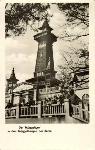 Ak Berlin Köpenick, Müggelturm, Müggelberge