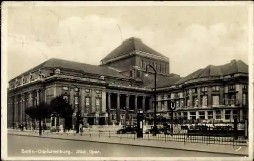 Ak Berlin Charlottenburg, Städtische Oper