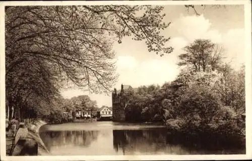 Ak Neumünster in Holstein, Mühlenteich