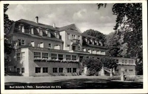 Ak Bad Köstritz in Thüringen, Sanatorium der SVA