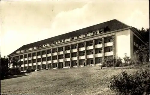 Ak Bad Brambach im Vogtland, Staatliches Radiumbad, Sanatorium