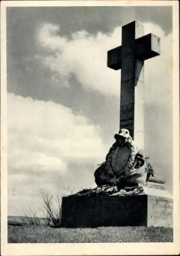 Ak Deutschland, Mahnmal, Heini Willfahrt, Fotograf